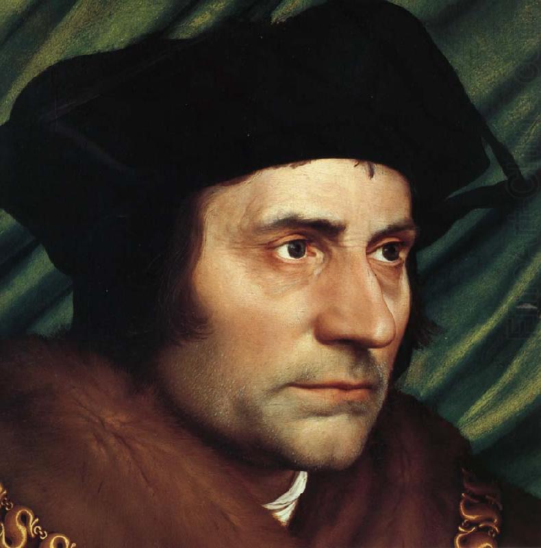 Hans holbein the younger Details of Sir thomas more china oil painting image
